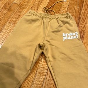Brand new limited broken planet sweatpants never worn